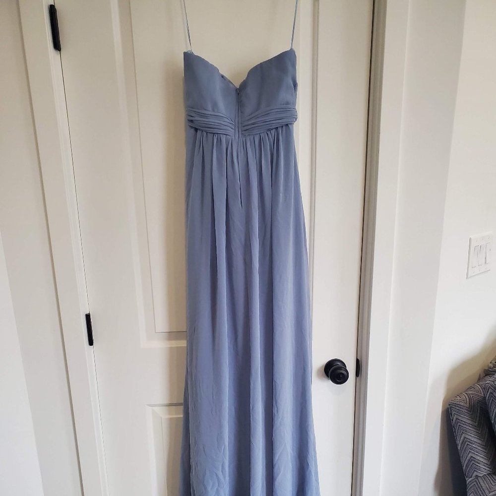 Birdie Grey Grace Convertible Dress - Dusty Blue